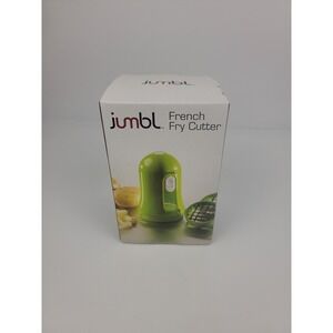 Jumbl French Fry Cutter Manual Potato Slicer Lime Green JUM2BLFFC NEW